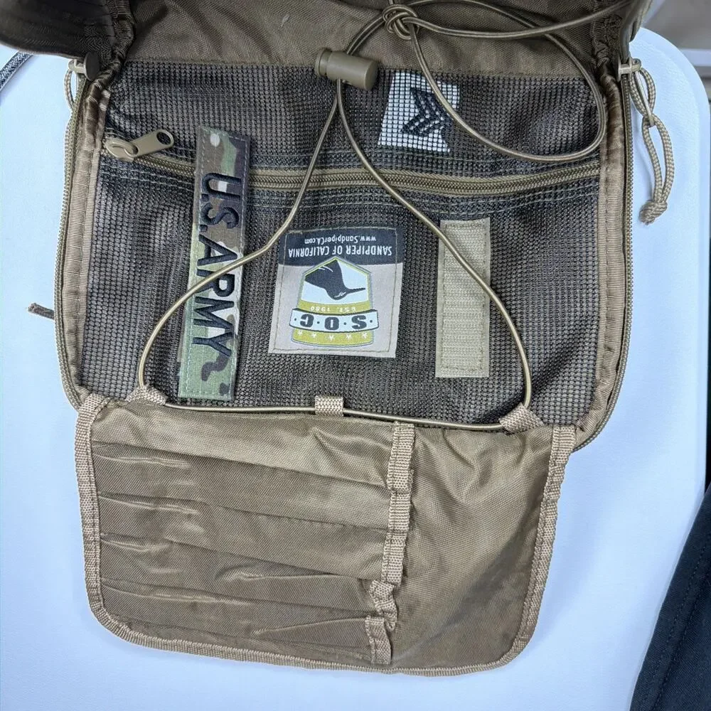 Sandpiper of California Toiletry T (Brown, 9x11x3-Inch),Tactical Bags & Packs